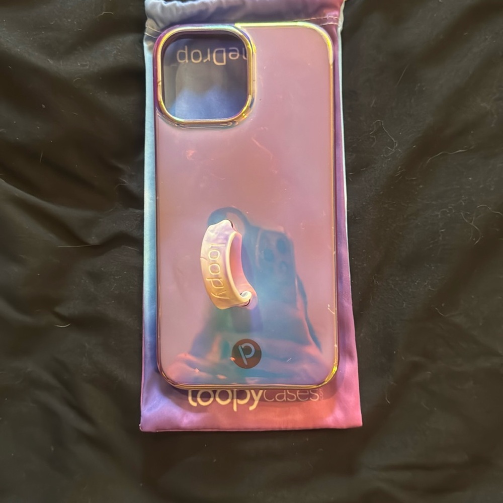 Iridescent Loopy iPhone 13 Pro Max case